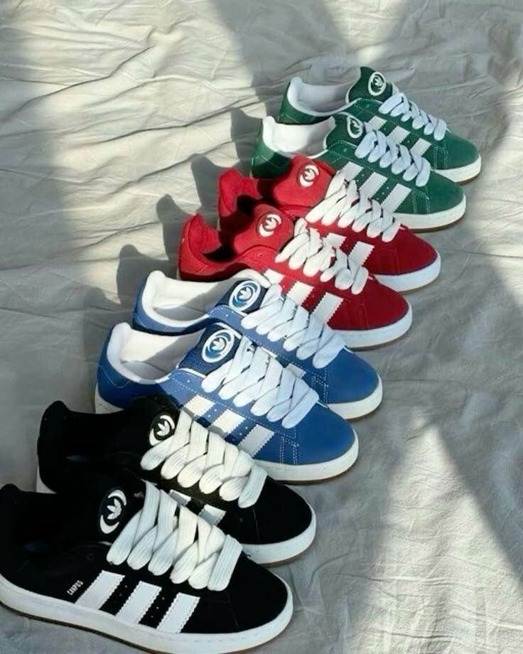 Baskets colorées tendance