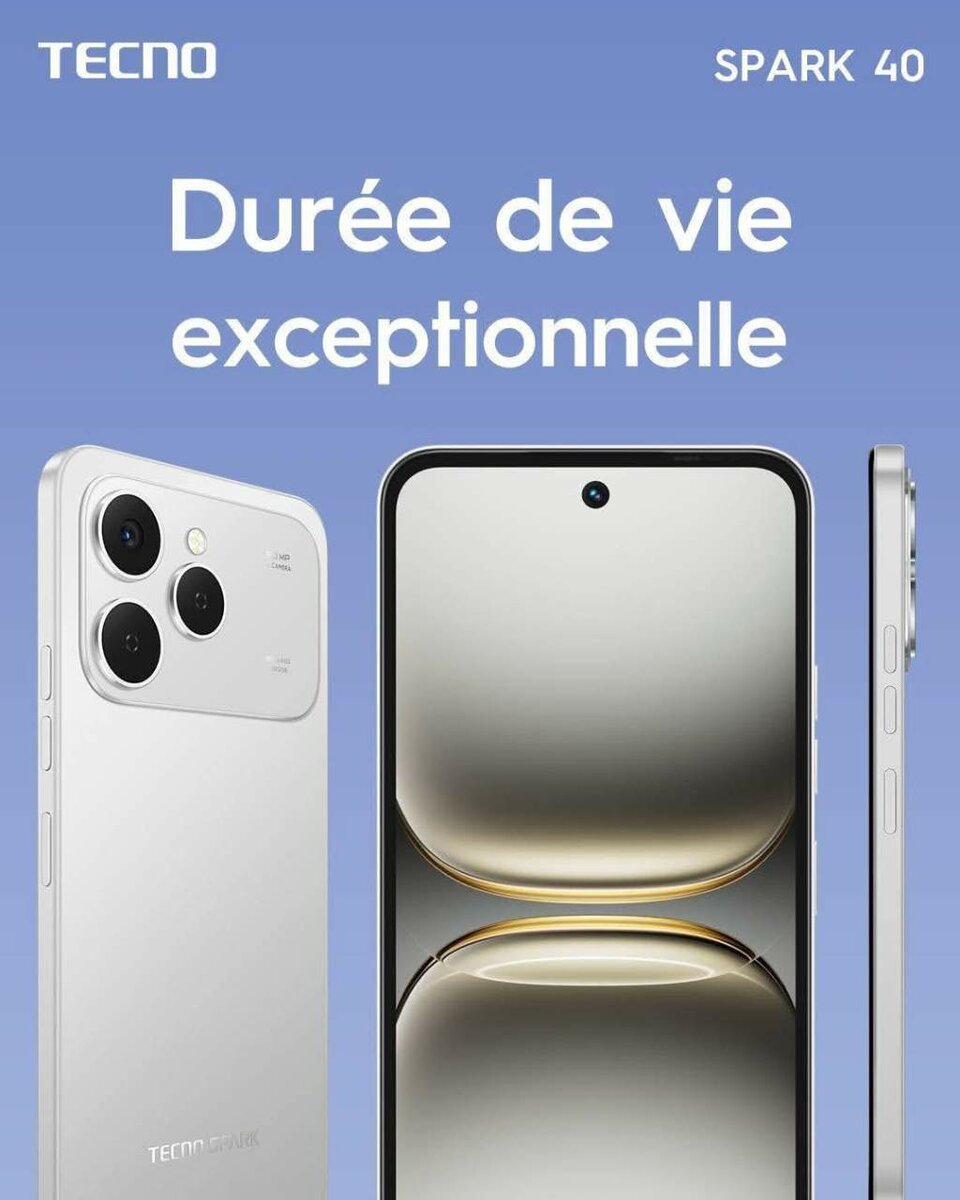 Tecno SPARK40 128GB 4+4 8RAM