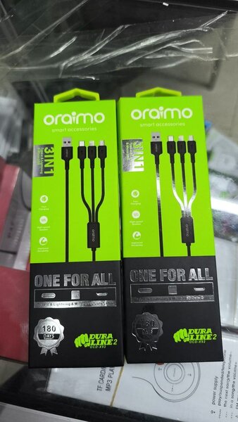 Oraimo 3 in 1 Data cable
