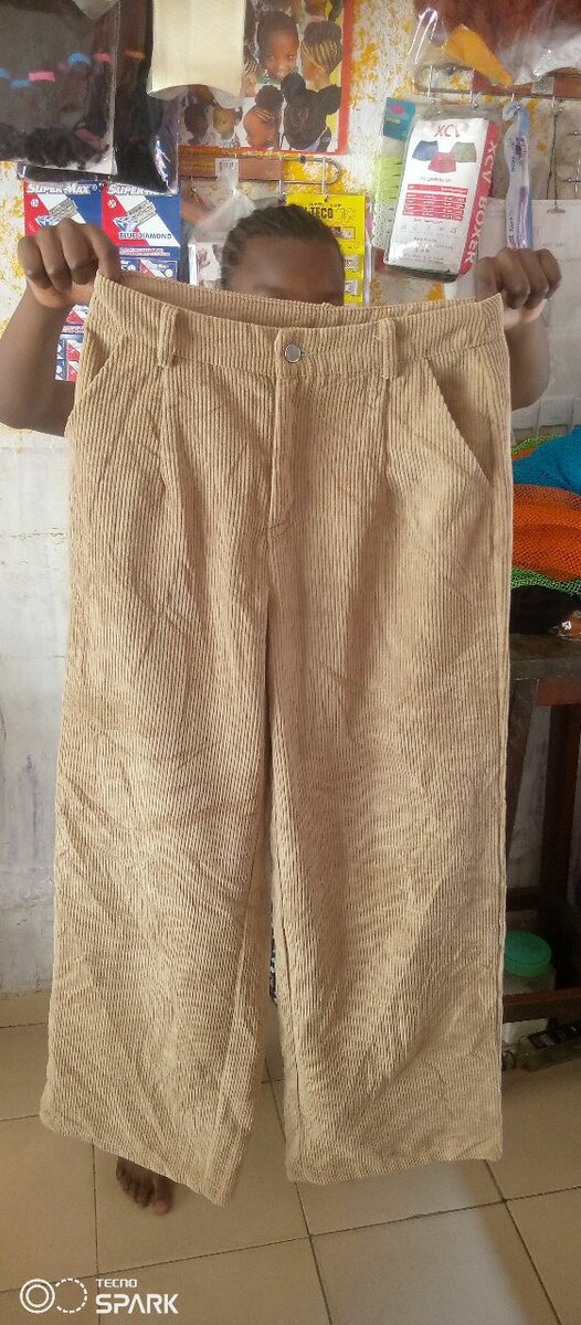 Pantalons larges femme