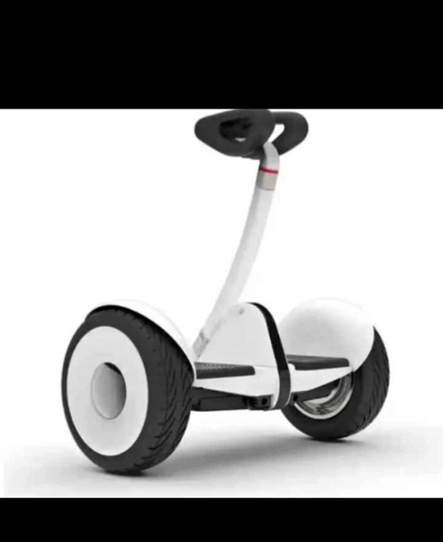 Gyropode électrique blanc