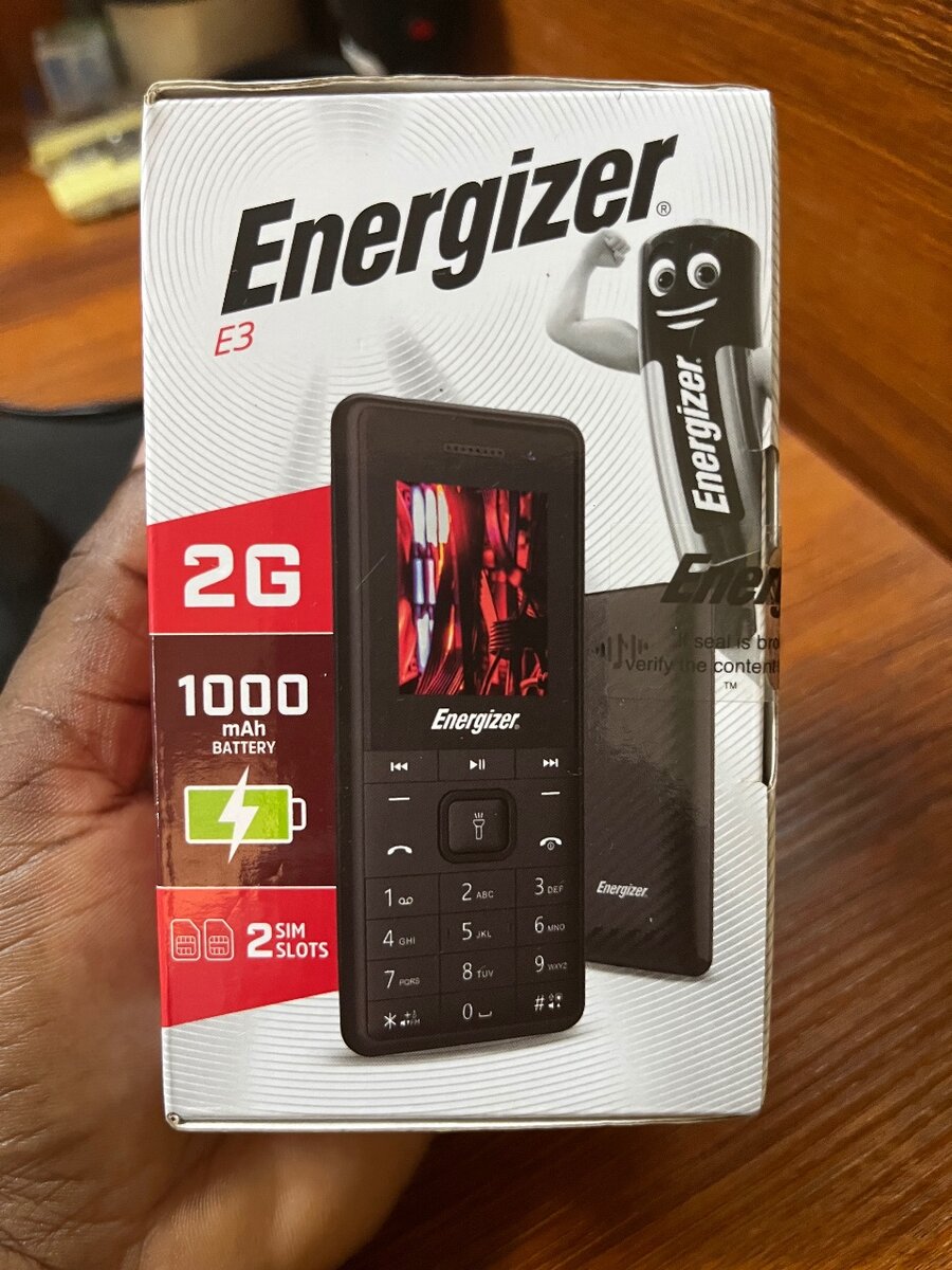 Téléphone Energizer E3