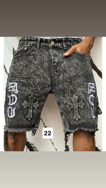 Shorts en jean décontractés