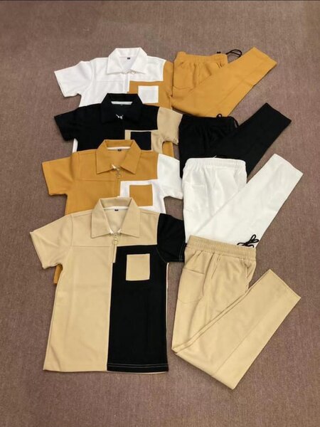 Ensemble polo et pantalon casual