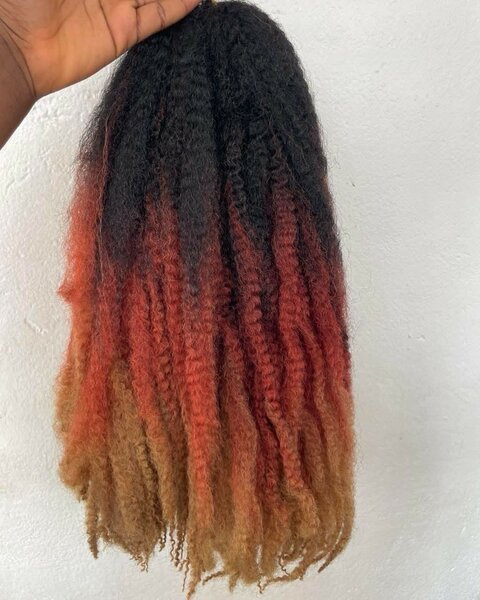 Extensions pour cheveux crépus