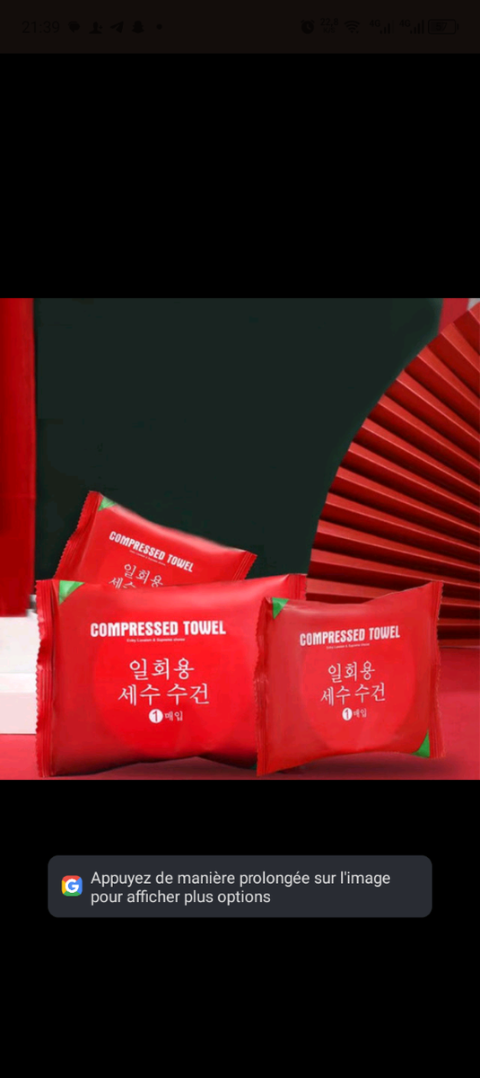 Serviettes Compressées Jetables