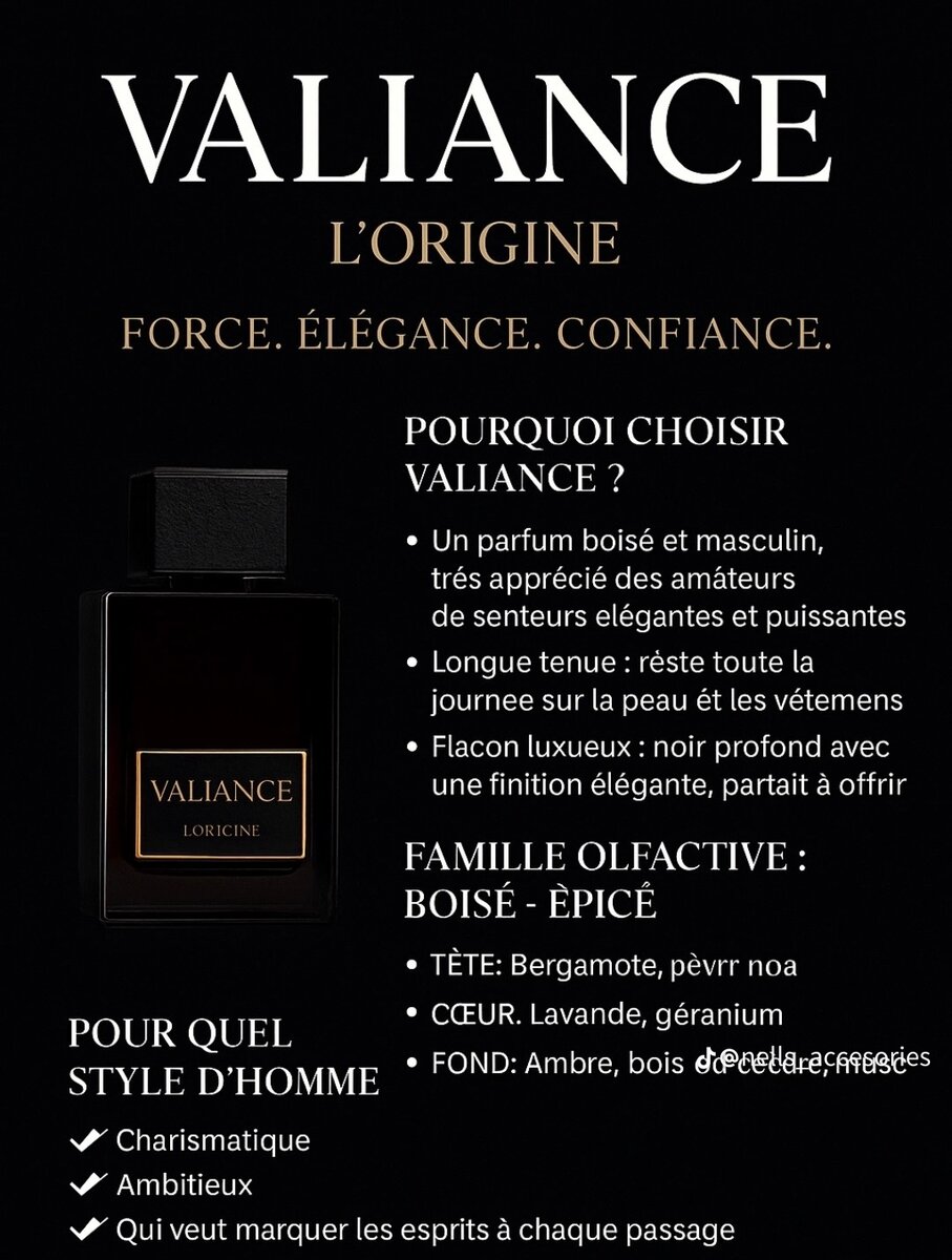 Parfum valiance