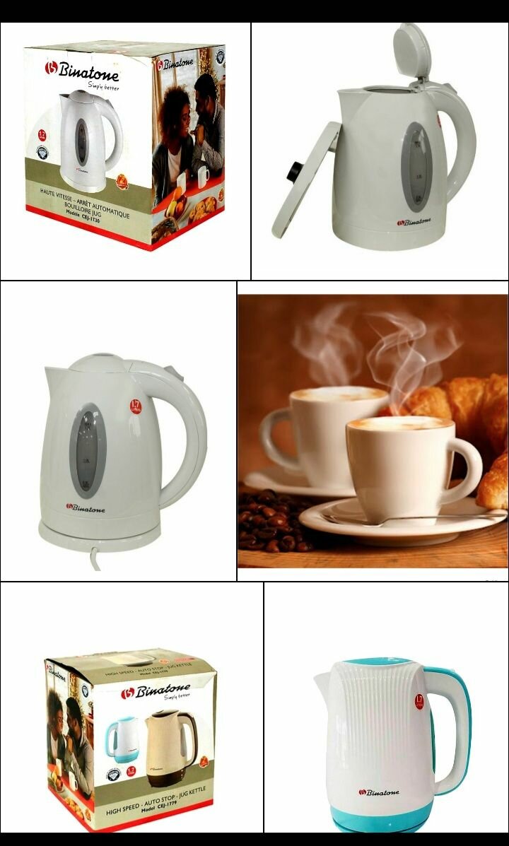Bouilloire électrique binatones