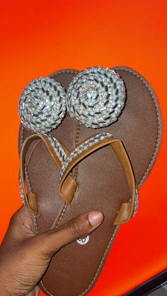 Sandales élégantes strass