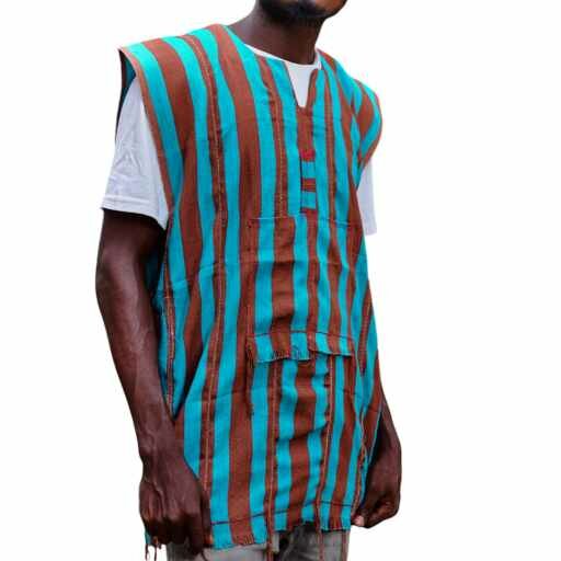 Tunique rayée en coton