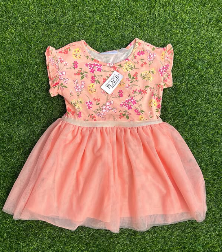 Orange dress for girls