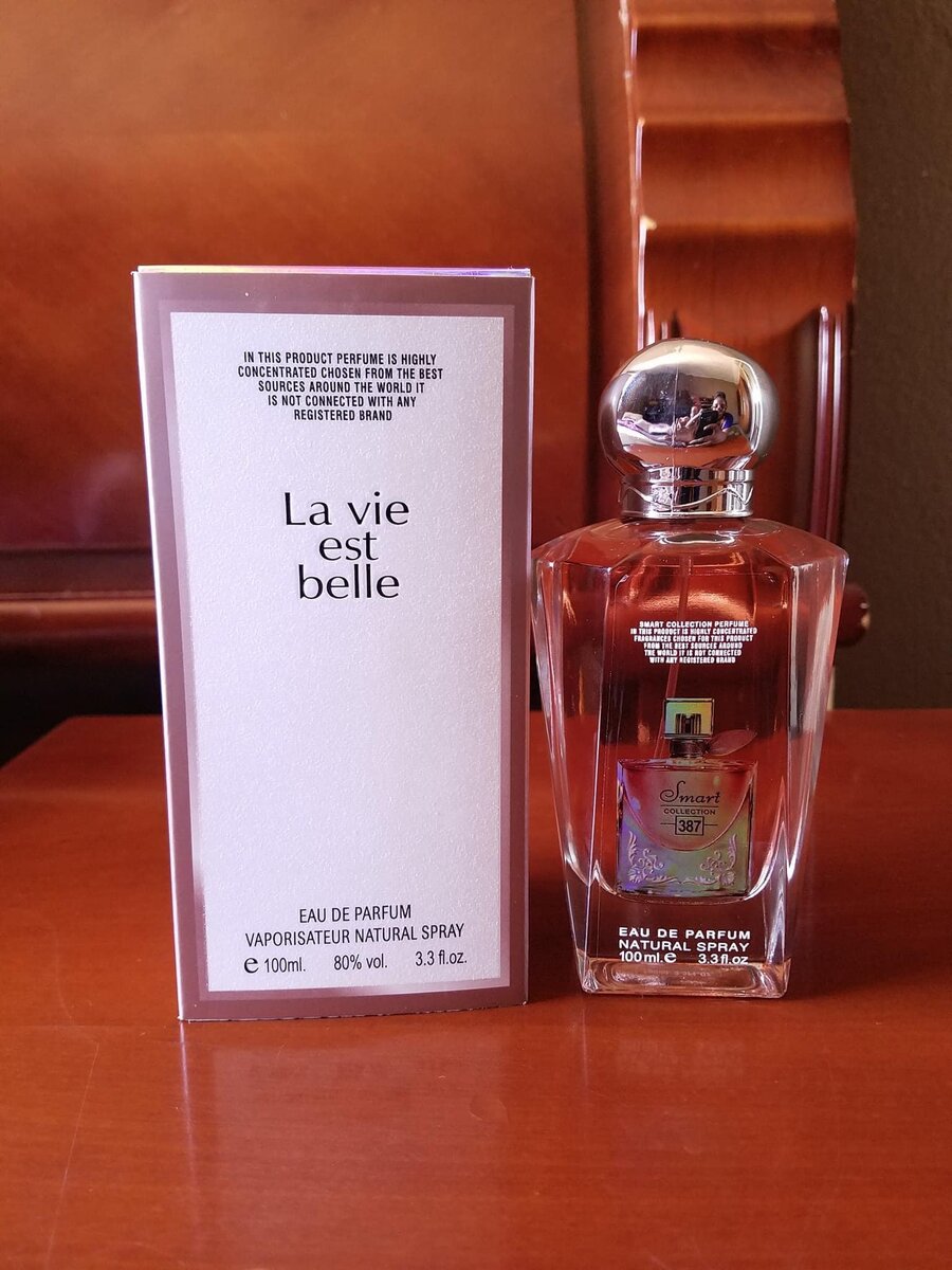 New Scents Smart EAU DE PARFUM VAPORISATEUR NATURAL SPRAY  100ml La vie est belle 