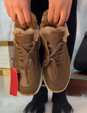 утепленные кроссовки