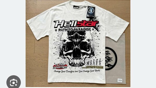 T-shirt Hellstar Skull Design