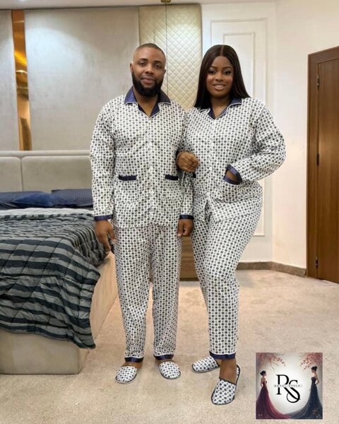 Pyjama Couple Doux et Confortable