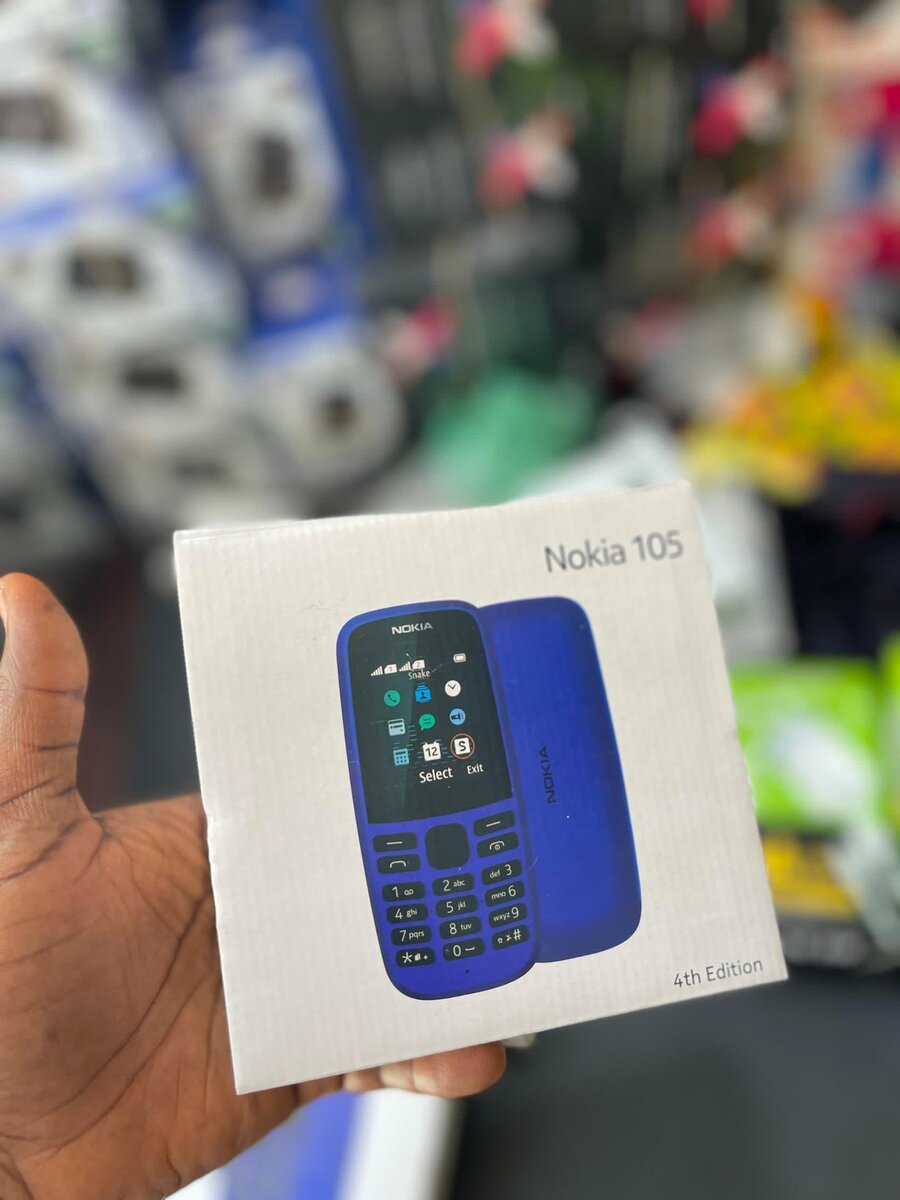 New Nokia 105 Black