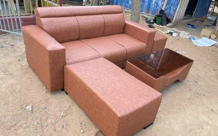 L - Shape Sofa with Center table and seater