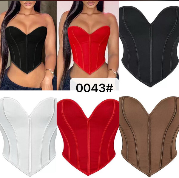 Corset bustier tendance femme