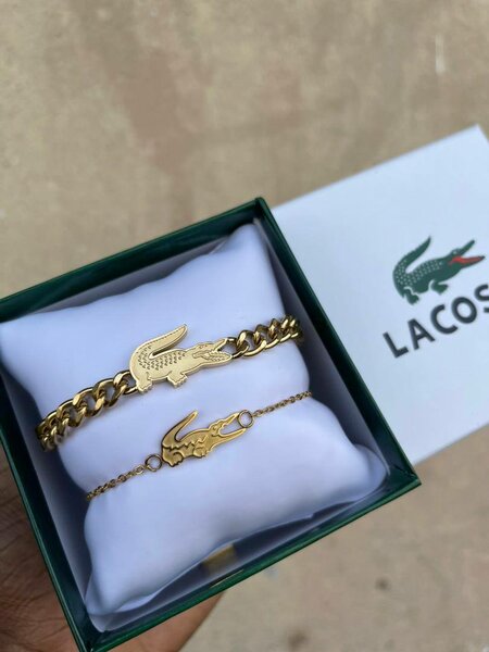 Bracelet Lacoste en or