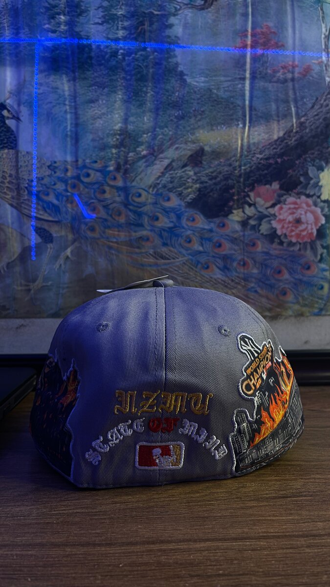 Casquette streetwear brodée