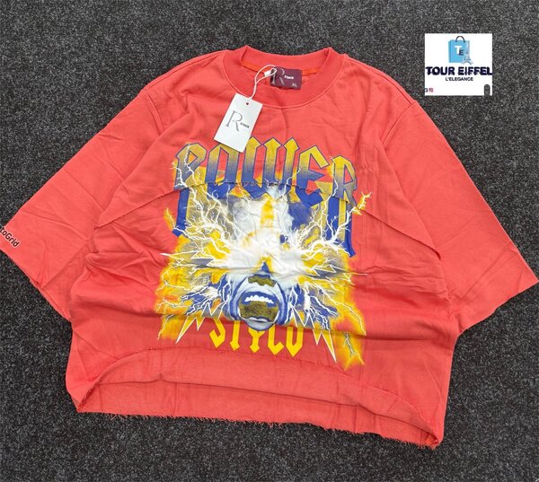 T-shirt rouge "Power Style"