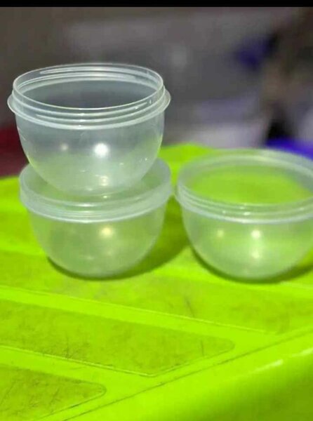 Lot de bols transparents