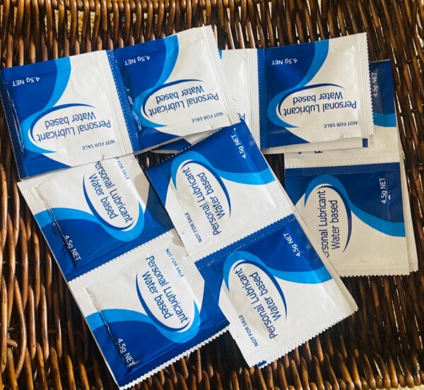 10 sachets de lubrifiant