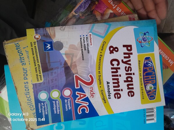 Livre de Physique-Chimie 2nde