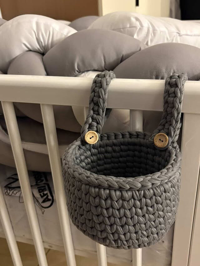 Handmade Hanging Storage Basket