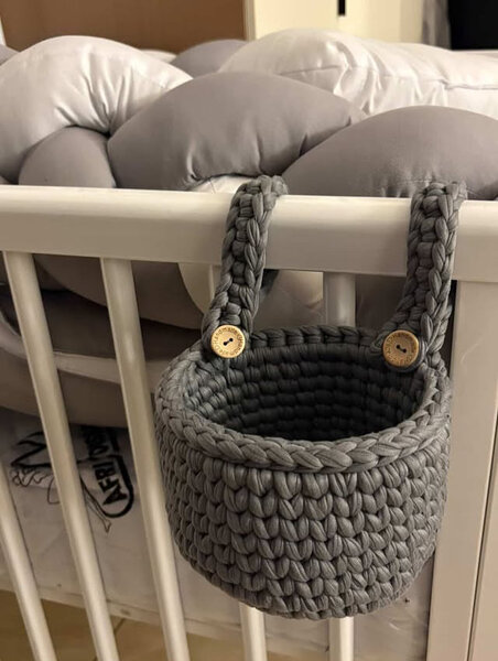 Handmade Hanging Storage Basket