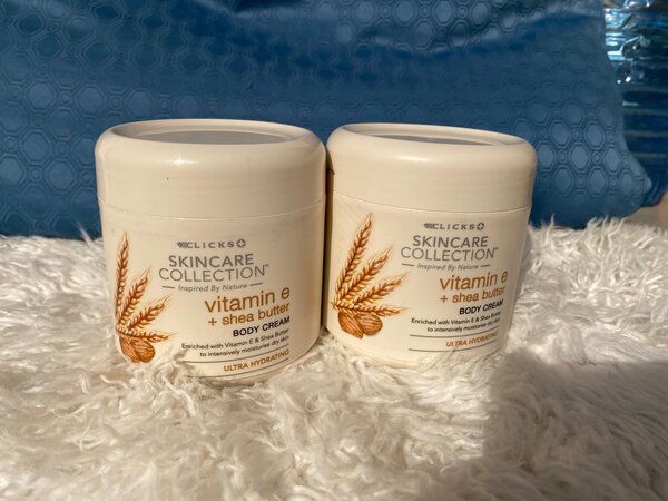 Body cream and body wash