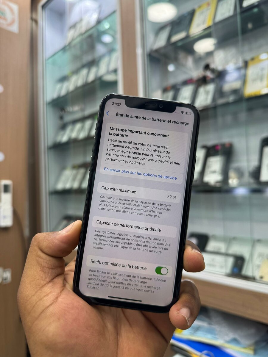 11 pro 256 giga sans Face ID