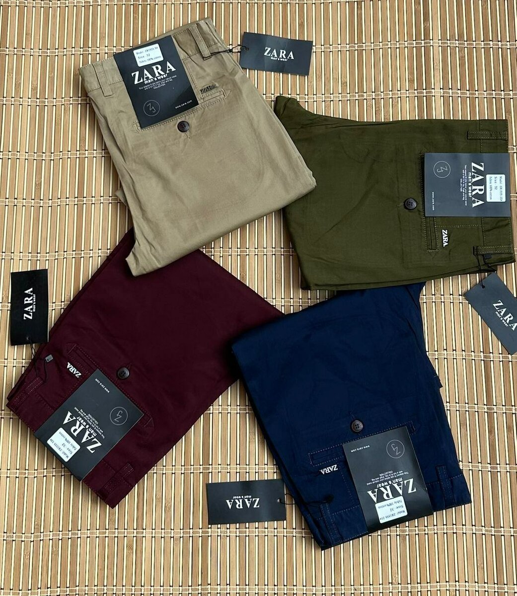 Pantalons Chinos Homme Zara