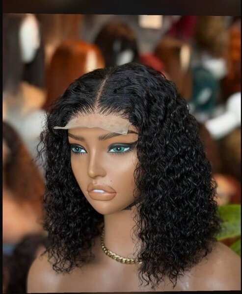 Perruque closure  Bouclé