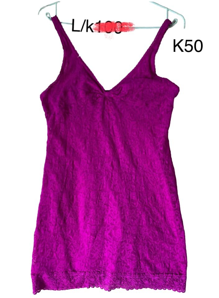 Beautiful women's nightgown purple