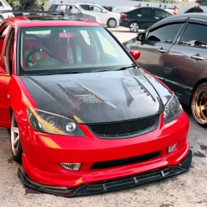 Car Front Bumper Splitter ABS Plastic - Spike Special - 3Pcs