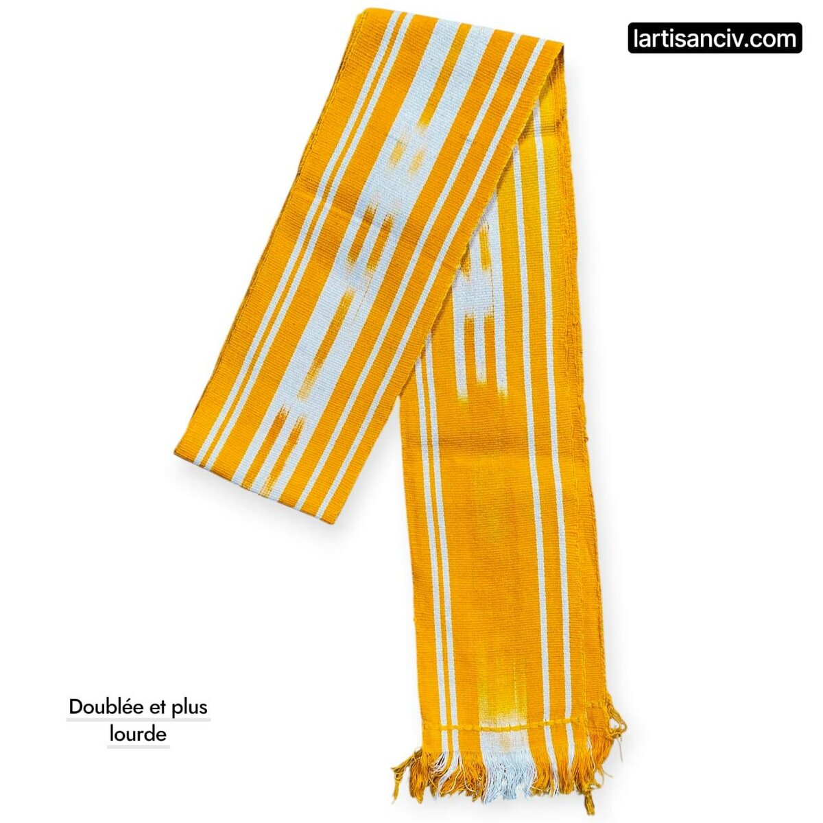 Écharpe noble  jaune sika