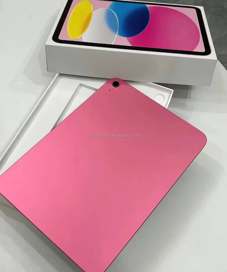 Tablette tactile rose élégante