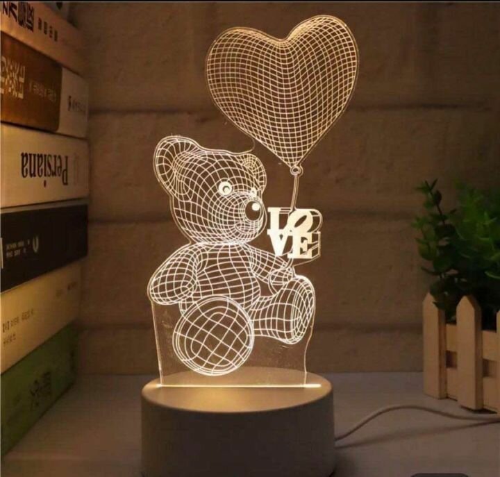 Lampe LED créative en forme de ballon de football