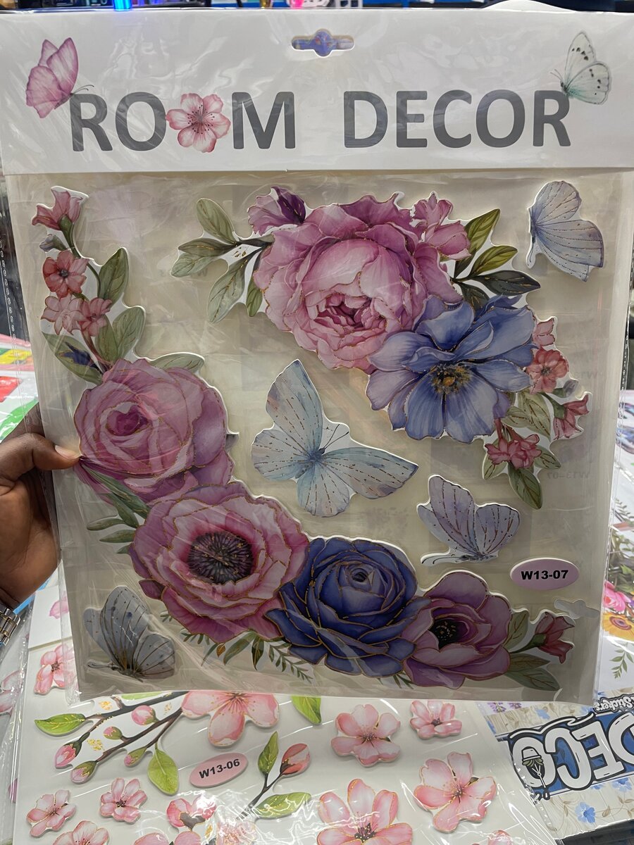 Autocollants Muraux Floraux