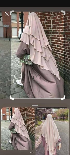 Jilbab élégant maxi