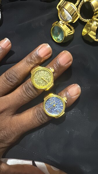 Bague-Montre Élégante