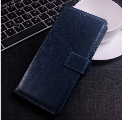 infinix smart 4 Case, Premium PU Leather Magnetic Shockproof Book Stand Folio Flip Wallet Case Cover with Card Holder