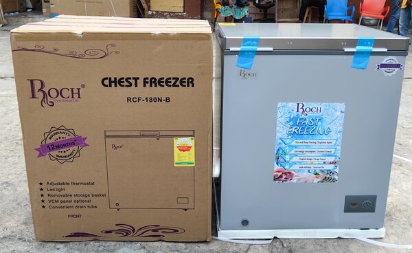 Roch chest freezer 180Nb Size 145 L Price *3,150ghC