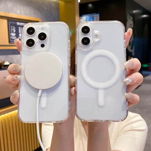 Coque iPhone MagSafe Transparente