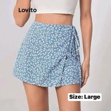 Jupe à fleurs Lovito