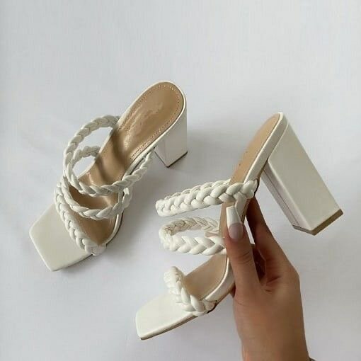 Sandales à talons élégantes