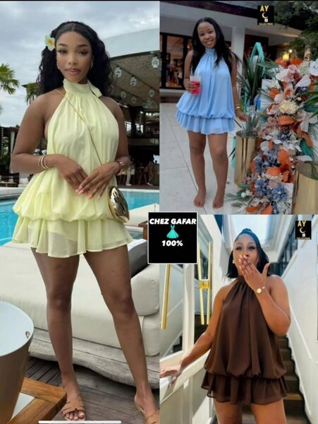 Robe évasée élégante