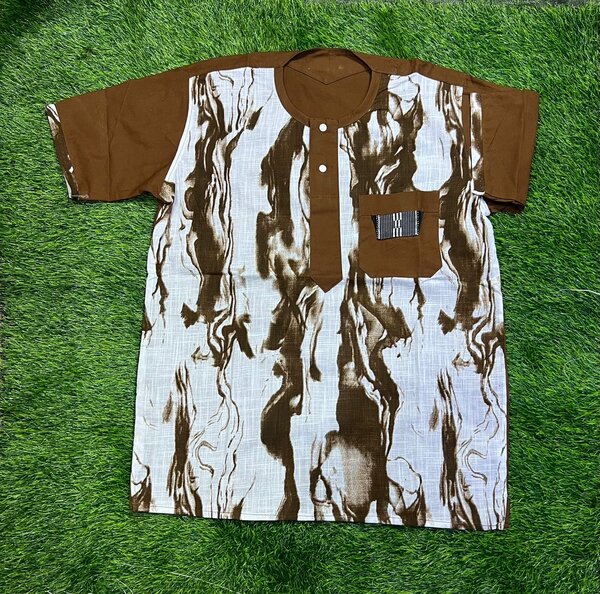 Chemise Homme Motif Abstrait