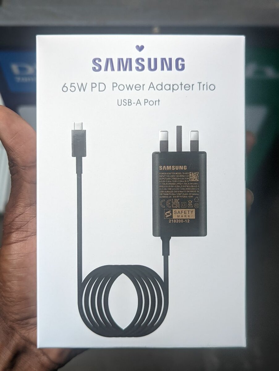 65w Samsung Type C Charger